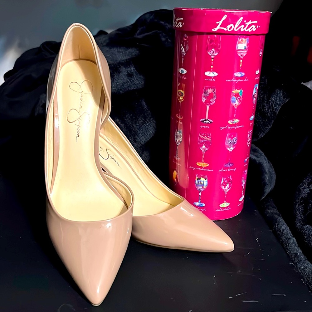 Jessica Simpson Beige heels